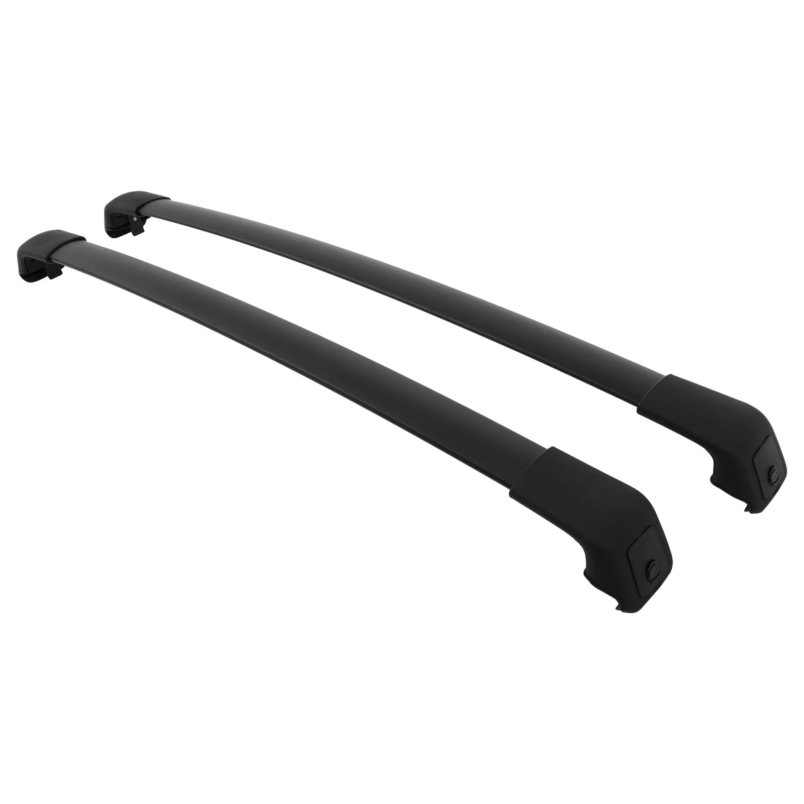 Roof Rack Cross Bars For Nissan Kicks 2017-2021 | 165 Lbs Capacity, Black Aluminum | Fits Factory Rails