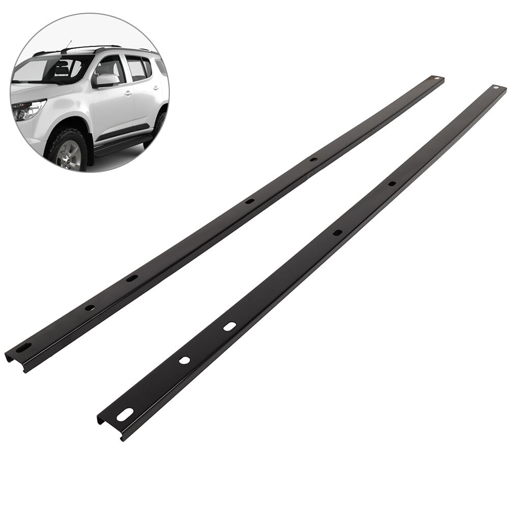 SCITOO Roof Rack Side Rails Baggage Carrier For Chevrolet Traverse 20112017 Black 2 Pcs Roof