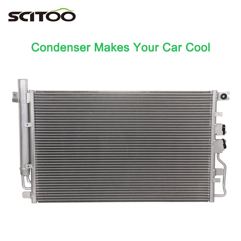 SCITOO SCITOO AC A/C Condenser 3789 Compatible with 2010-2016 GMC Terrain 2010-2015 Chevrolet Equinox