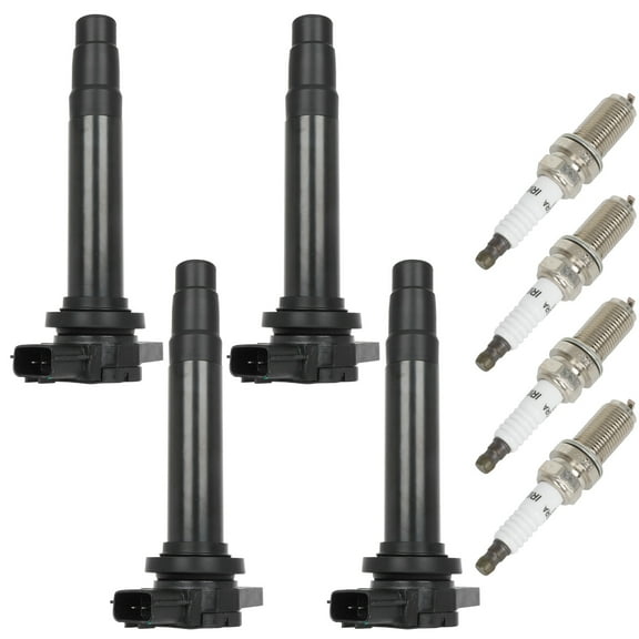 SCITOO Set of 4 ignition coils with 4 iridium Spark Plugs Replacement for Kia Stinger 2.0L 2018-2019,for Sportage 2.4L/2.0L 2017-2020,for Sorento 2.4L/2.0L 2016-2020 Replace GN10730, 49138, UF764