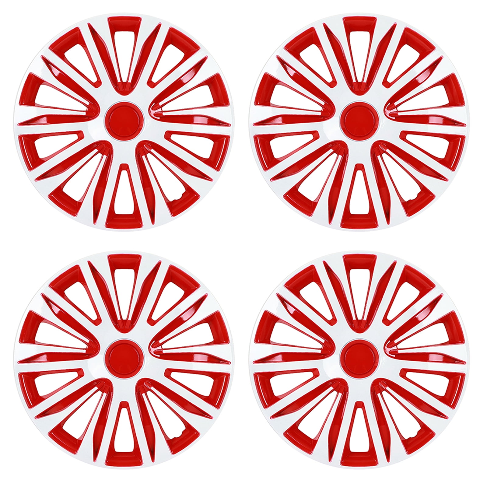 SCITOO Set of 4 Wheel Rim Cover Replacement 17 Inch Hubcaps for Cars ...
