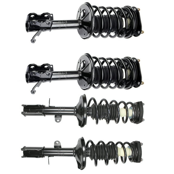 SCITOO Shock Struts Replacement Complete Assembly Front and Rear Pair Fit for 1998-2002 Prizm,1993-2002 Corolla Quick-Strut Complete Strut Assembly