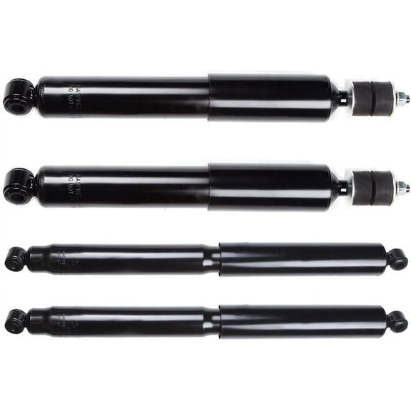 SCITOO Shocks Absorbers, Front Rear Gas Struts Shock Absorber Fit for 1999 2000 2001 2002 2003 2004 for Ford for F-250 Super Duty,1999 2000 2001 2002 2003 2004 for Ford for F-350 Super Duty Set of 4