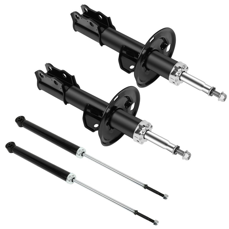 SCITOO Shocks, Front Rear Gas Struts Shock Absorbers fit 2012 2013 2014 for  Toyota Prius C,2006 2007 2008 2009 2010 2011 for Toyota Yaris 334472 72288 