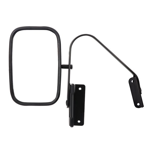 SCITOO Side View Mirror Driver or Passenger Side Mirror Compatible with 1980-1996 For Ford F150 1980-1996 For Ford F250 1980-1996 For Ford F350 Manually Fold Non-heated Exterior Mirror Black