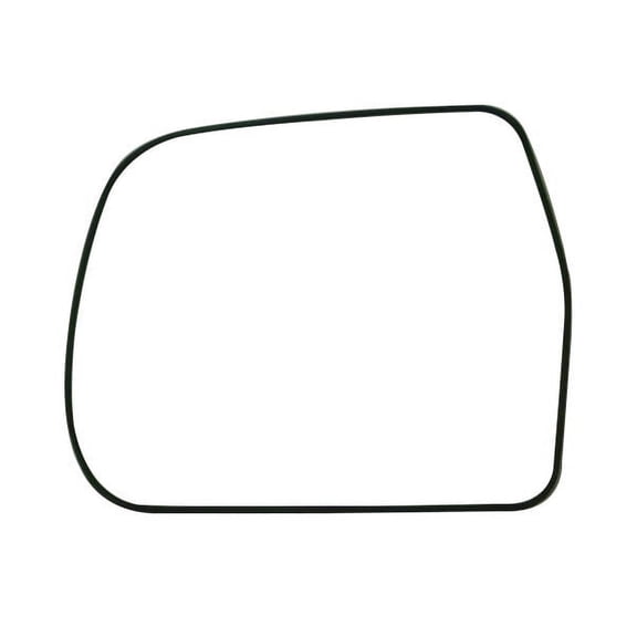 SCITOO Side View Mirror Glass Driver Left Side Mirror Glass Fit For 2001-2007 For TOYOTA HIGH LANDER W/O HEATED Chrome Flat Replacement Exterior Mirror Glass