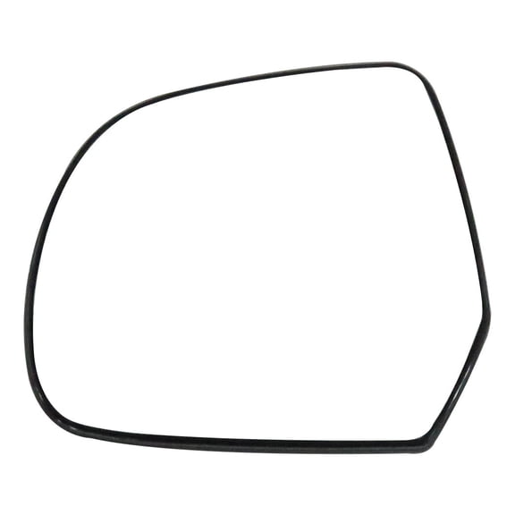 SCITOO Side View Mirror Glass Driver Left Side Mirror Glass Fit For 2012-2014 For NISSAN VERSA W/O HEATED Chrome Flat Replacement Exterior Mirror Glass