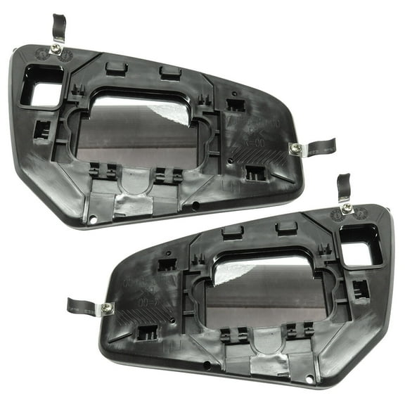 SCITOO Side View Mirrors Glass Driver and Passenger Left and Right Mirrors Glass Fit For 2007-2012 For NISSAN SENTRA W/O HEATED Chrome Flat Replacement Exterior Mirrors Glass