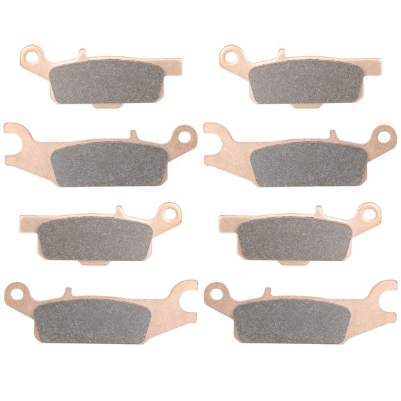 SCITOO Sintered Brake Pads for Yamaha Grizzly 550 2009-2014,for Yamaha Grizzly 700 2007-2014, FA444 FA443 FA446 FA445,Front and Rear