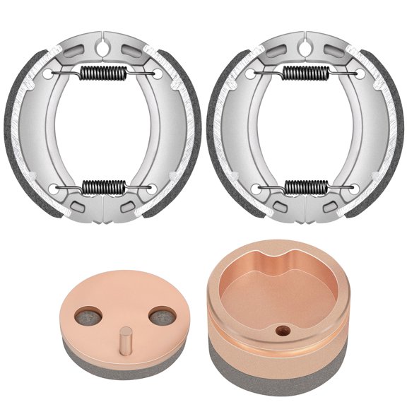 SCITOO Sintered & Semi-metallic Brake Pads & Brake Shoes for Yamaha Blaster 200 1988 1989 1990 2000 2001 2002,503* FA155,Front and Rear