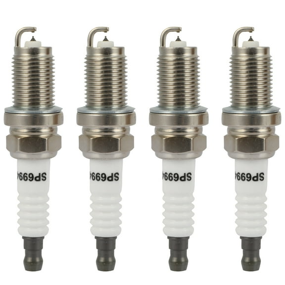 SCITOO Spark Plugs 6994 Platinum Iridium for Honda CR-V CRV 2002-2009, for Civic 2002-2005, Accord 2003-2007, Element 2003-2011 & for Acura TSX 2004-2008, CSX 2006-2011, 2.0L 2.4L IZFR6K11