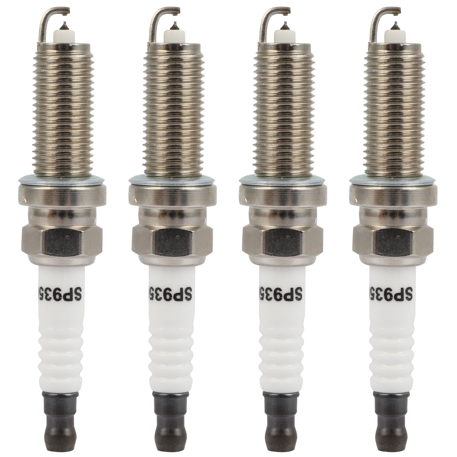 SCITOO Spark Plugs 93501 Platinum Iridium for Honda CR-V for Civic Accord Fit & for Toyota for Corolla Prius & for Subaru Outback & for Mazda CX-5 & for Acura TLX & Scion xD & more 92649 92274 96964