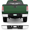 thumbnail image 1 of SCITOO Steel Chrome Rear Step Bumper Replacement for 2007-2013 for Chevrolet Silverado 1500 for GMC Sierra 1500 Rear Bumper Comes without Parking Sensor Holes without Dual Exhaust, 1 of 5