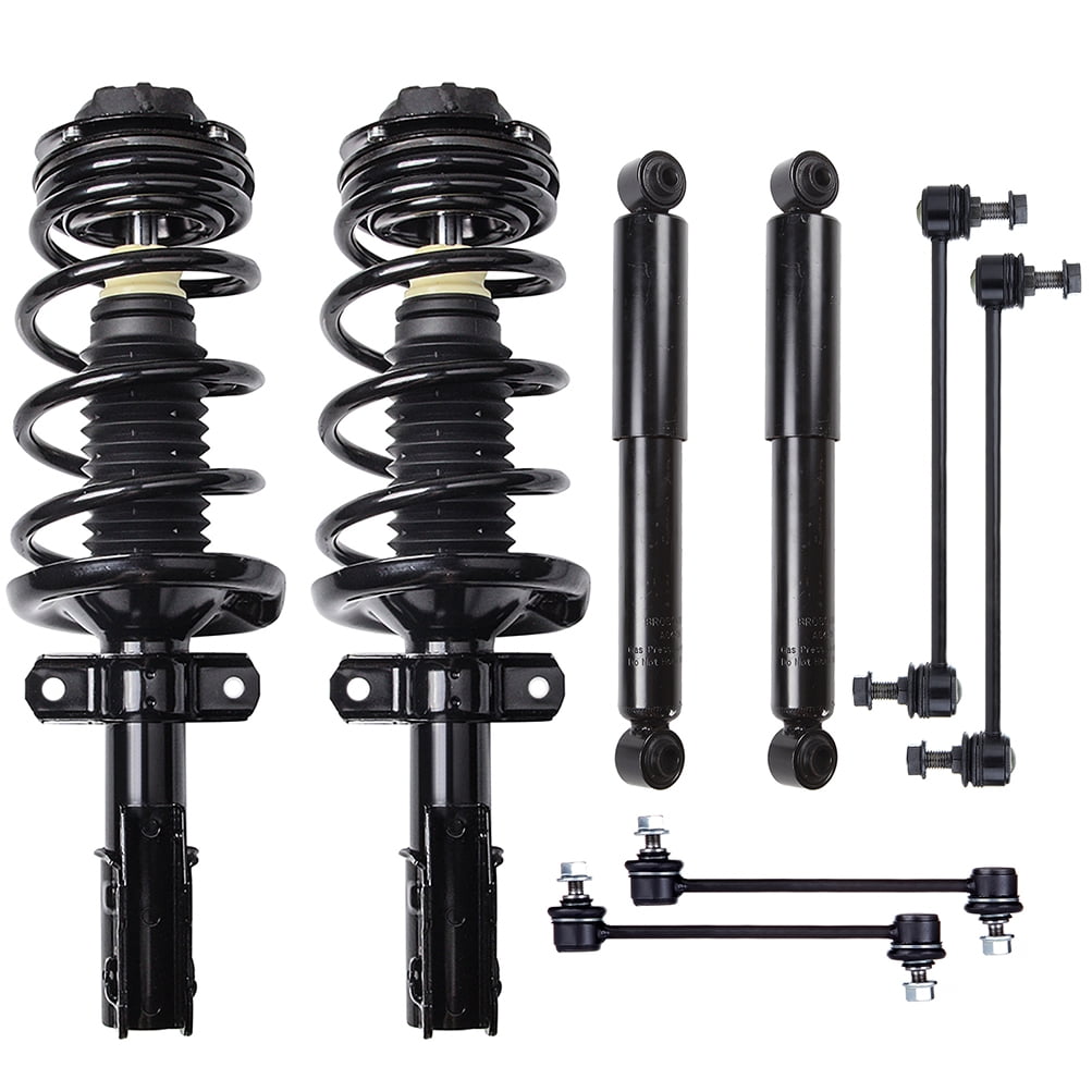 SCITOO Strut Shock for 2003-2004 for Saturn Ion Front Complete Struts Assembly Rear shock absorber Stabilizer Bar Link Kit 8PCS