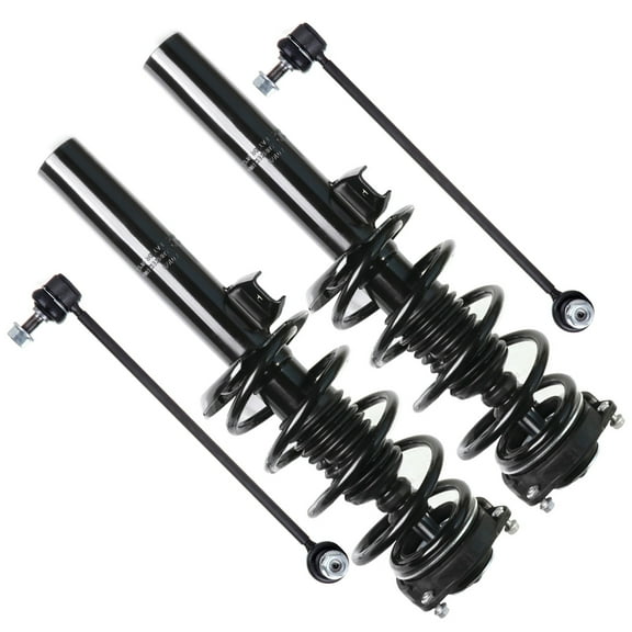 SCITOO Strut Shock for Volkswagen Beetle 2012-2016,for Volkswagen Eos 2007-2011 Complete Struts Assembly,Stabilizer Bar Link Kit 4PCS