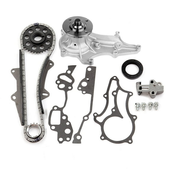 SCITOO TK10120 13506 Engine Timing Chain Kit Sets Replaces for 1985-1995 for Toyota 4Runner Pickup Celica 2.4L