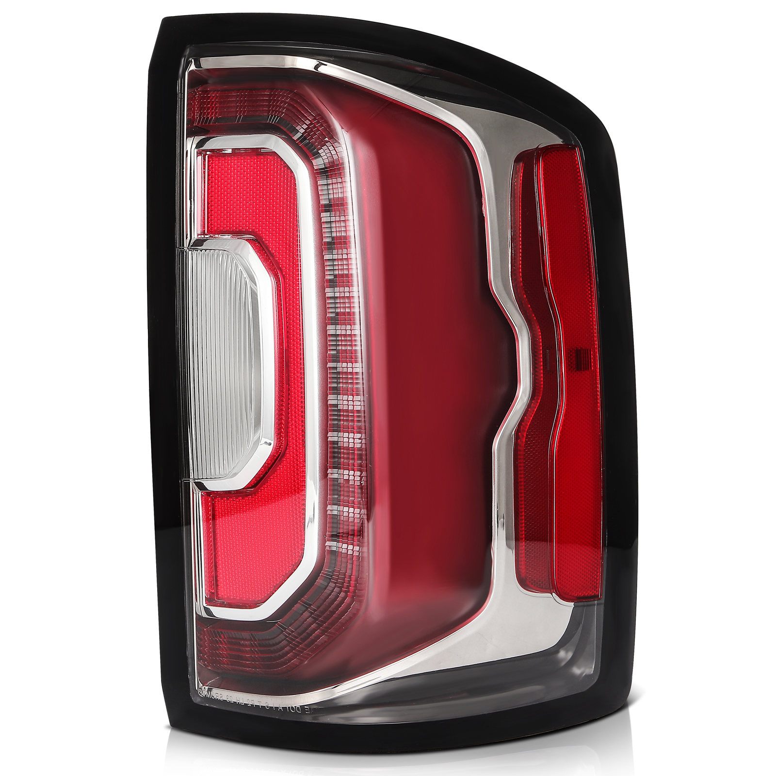 15-16 Ford F150 Truck Black Taillight Tail Light Trim Bezel Cover 2015