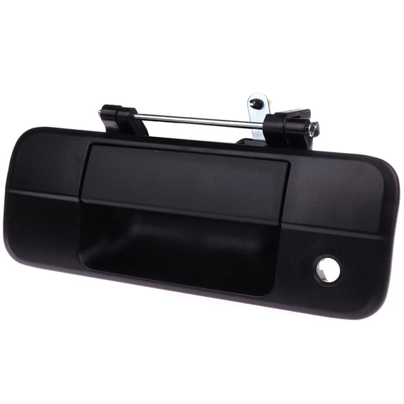 SCITOO Tailgate Handle Textured w/Keyhole fit 2007 2008 2009 2010 2011 2012 2013 for Toyota Tundra Black(1pc)