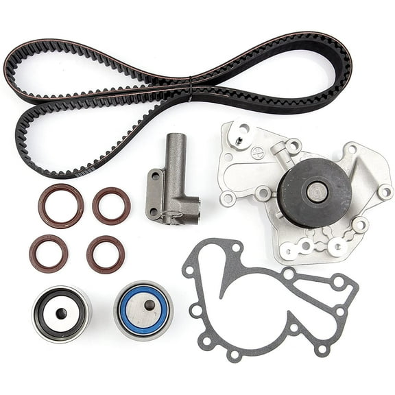 SCITOO Timing Belt Water Pump Kit Fit for 2001-2006 for HYUNDAI Santa Fe 1999-2005 for HYUNDAI Sonata 2003-2008 for HYUNDAI Tiburon 2005-2009 for HYUNDAI Tucson 2001-2006 for Kia Optima