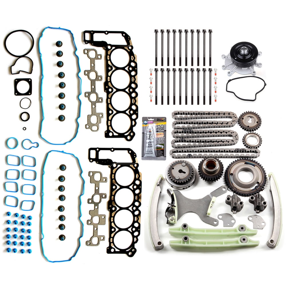 SCITOO Timing Chain Kit For 3.7L V6 Jeep, Dodge, Ram, Mitsubishi - Fits Liberty, Grand Cherokee, Durango, Nitro, Dakota, Raider (2004-2012)