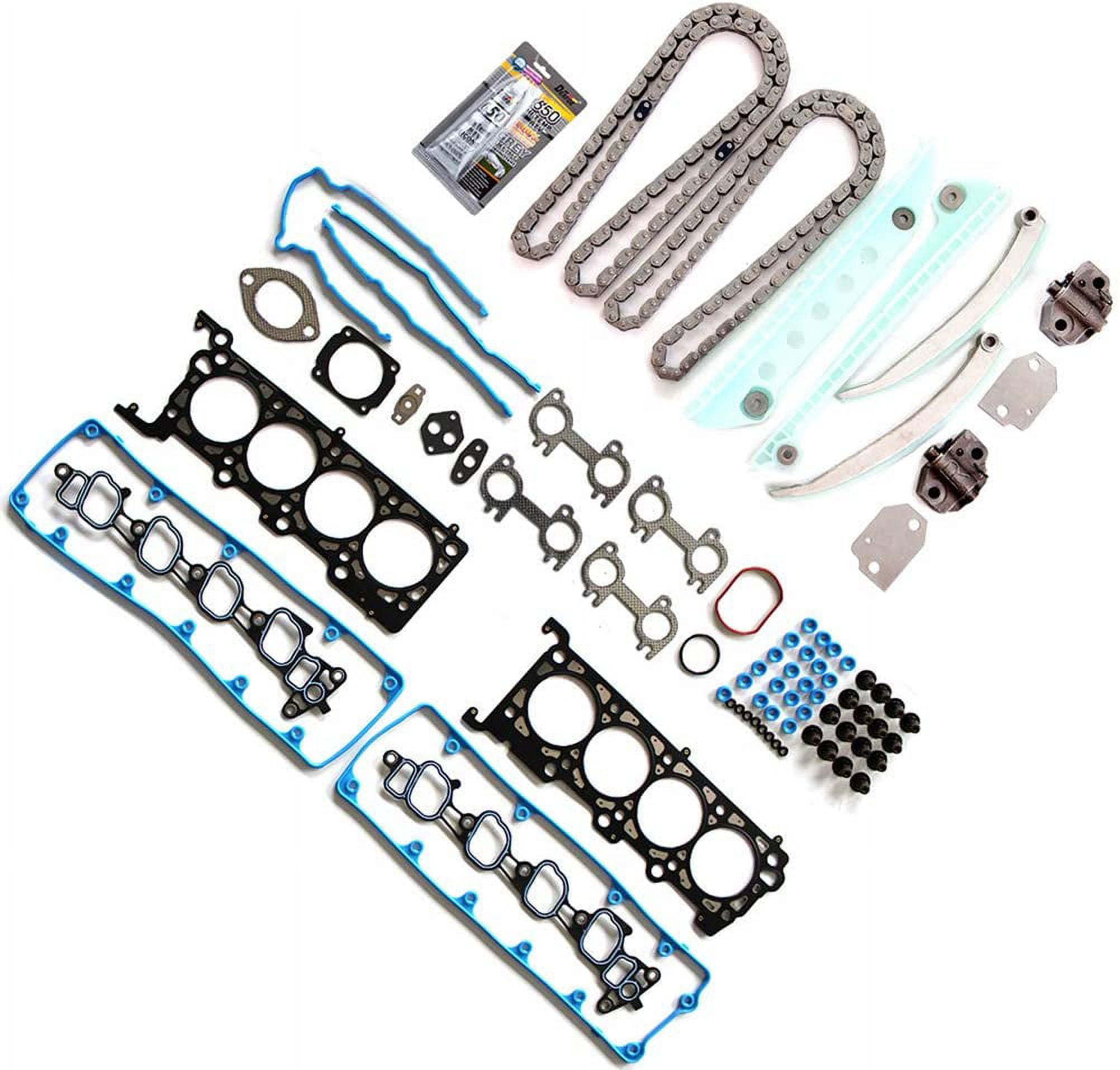 Lower Engine Gasket Set For Ford Explorer Sport Trac Ranger & More – Includes Rear Main, Water Pump, Fuel Pump Gaskets - View #9