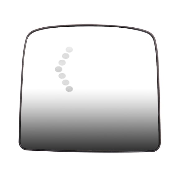 SCITOO Truck Hood Mirror Tow Mirror Door Mounted Mirror fit for 1997-2010 International 9200 9400i 9900 with PC LH Small Mirror Heated Function