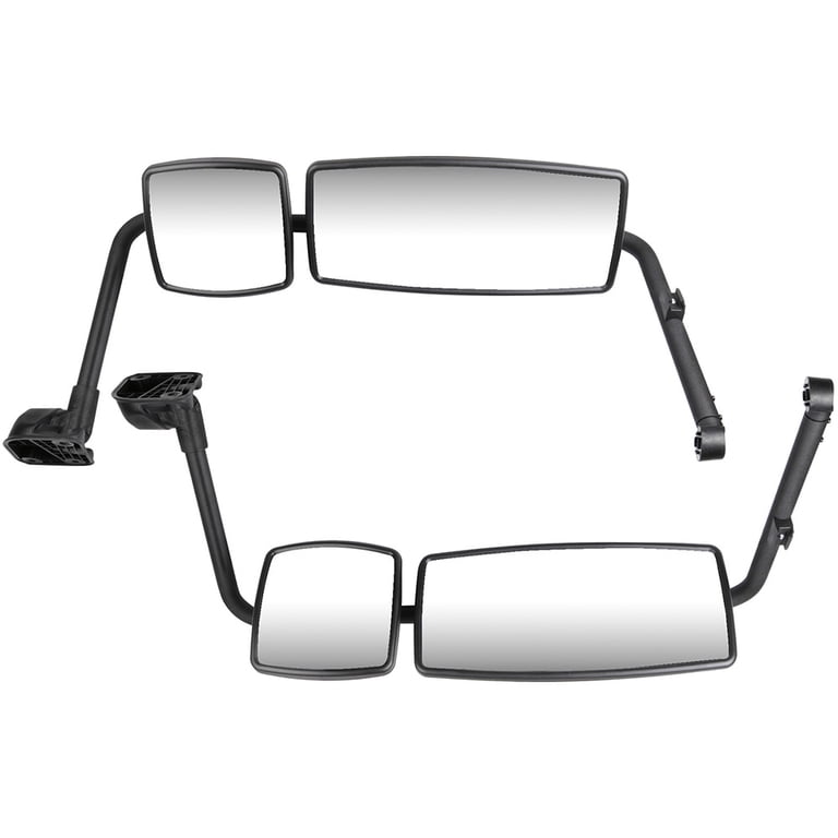 LH+RH Side Mirror Complete Set For 2002-2018 International 4300 4200 Black LH+RH Side Mirror Complete Set For 2002-2018 International 4300 4200 Black