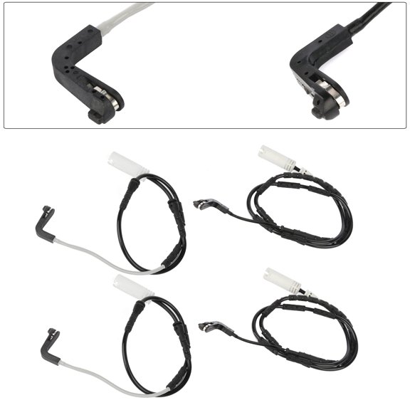 SCITOO Wear Sensor Brake Pad Sensor 4Pcs Front Rear fit for 2008-2013 for BMW 128i 2008-2013 for BMW 135i 2006 for BMW 325i 2007-2012 for BMW 328i 2006 for