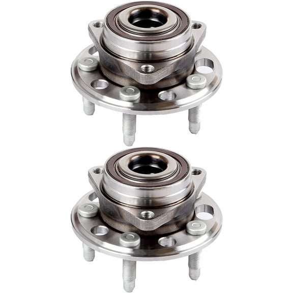 SCITOO Wheel Bearing and Hub Assembly Set 2 Pack Fits 2014-2017 For Chevrolet Impala 2013-2016 For Chevrolet For Malibu Front Hub Bearing Kit With 5 Lugs 513288