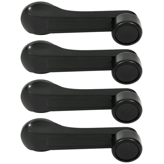 SCITOO Window Crank Handles Left Right Side Replacement fit for 1984-2000 for Honda Civic Black(4PCS)