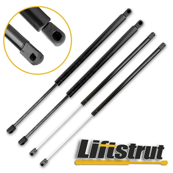 SCITOO Window Glass Liftgate Lift Supports Replacement Struts Gas Springs Shocks Fit For Buick Rainier For Chevrolet Trailblazer For GMC Envoy For Isuzu Ascender For Oldsmobile Bravada 2002-2009
