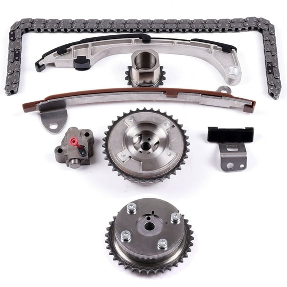 SCITOO 05224-2V Timing Chain Kit fits for 2009-2014 for Toyota for Lexus for Scion Camry Highlander ES300h tC RAV4 Sienna 2.5L 2.7L