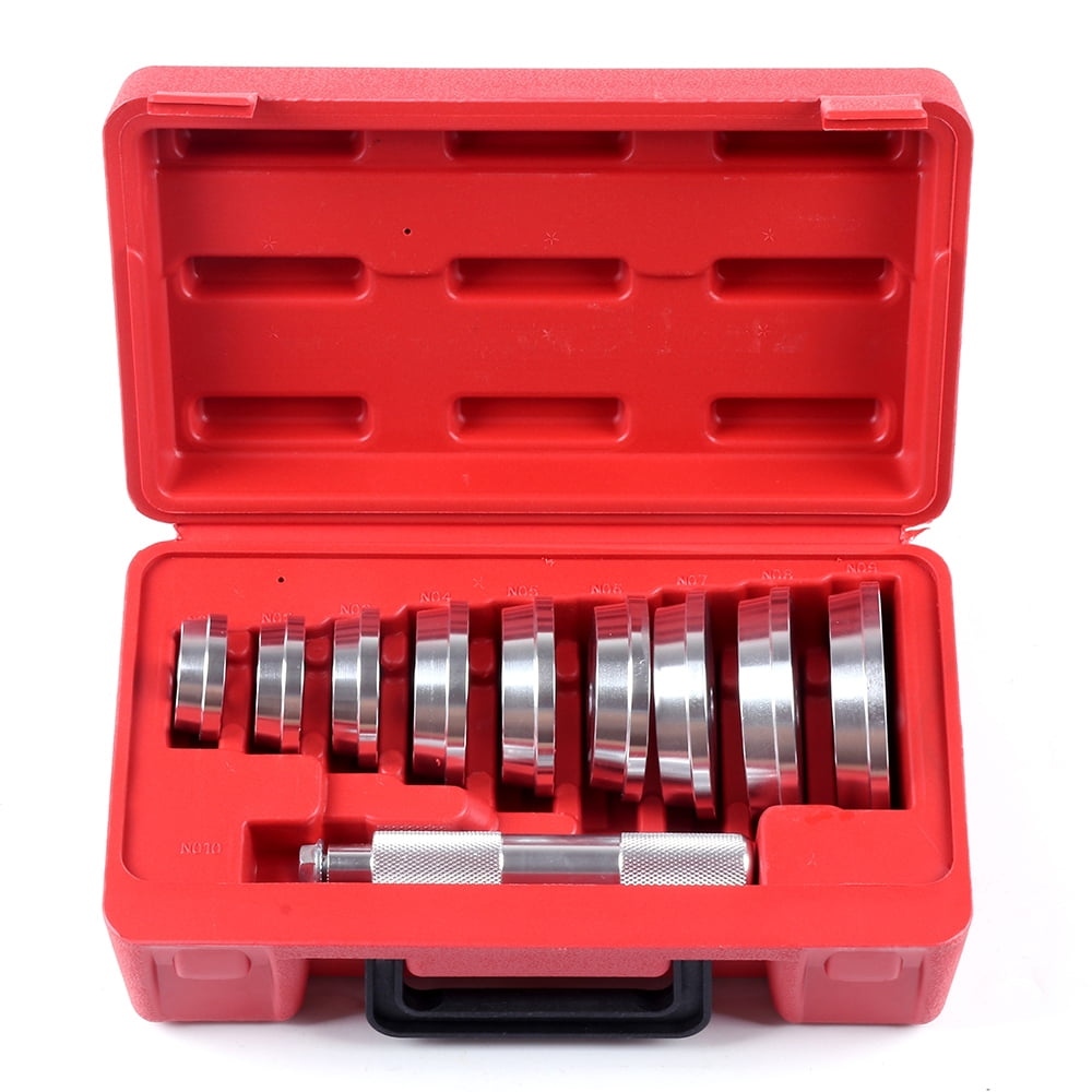SCITOO 10 Pieces Bearing Race and Seal Bush Driver Master Tool Set 1. ...