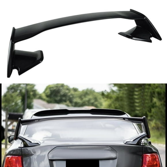 SCITOO Rear Spoiler Wing, Matte Black Rear Trunk Spoiler Strong ABS Rear Wing Fits for 2015-2021 for Subaru WRX STI Sedan, 2011-2016 for Scion tc