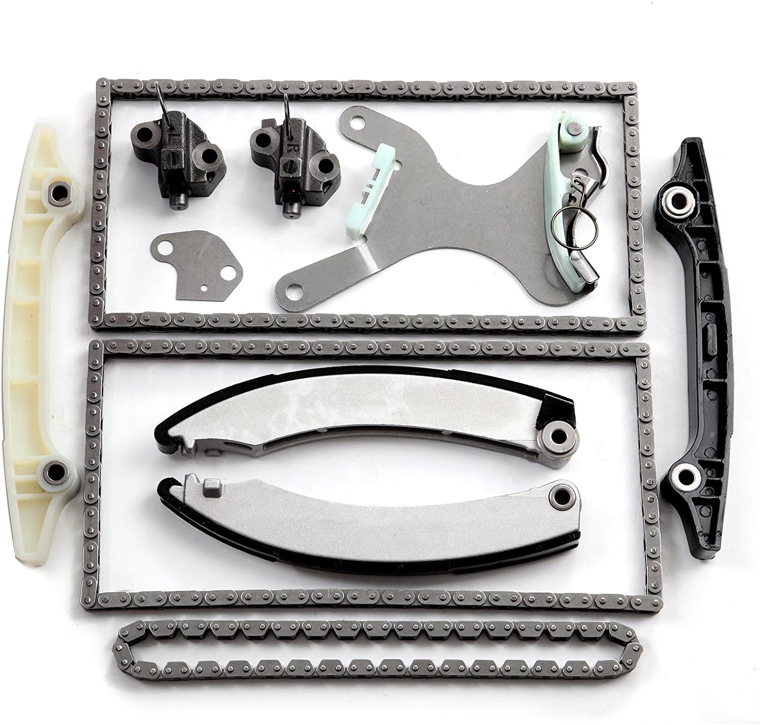 SCITOO Timing Chain Kit For 3.7L V6 Jeep, Dodge, Ram, Mitsubishi - Fits Liberty, Grand Cherokee, Durango, Nitro, Dakota, Raider (2004-2012)