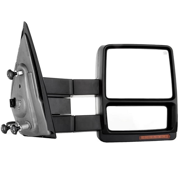 SCITOO Tow Mirror Compatible with 2007-2014 For Ford For F-150 Towing Mirror with Right Side Power Heated with Turn Signal Light