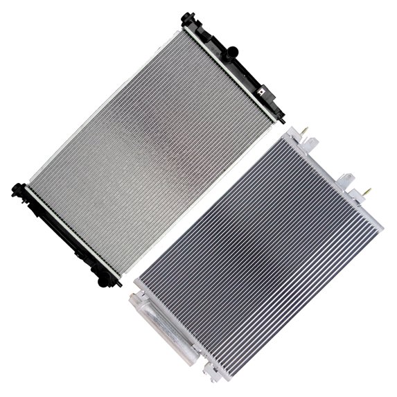 SCITOO fit 3982 Condenser and fit 2951 Radiator Fit 2012 for Dodge for ...