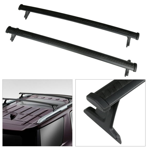 SCITOO fit for 2018-2019 for Chevrolet Traverse 4-Door Aluminum Alloy Roof Top Cross Bar Set Rock Rack Rail