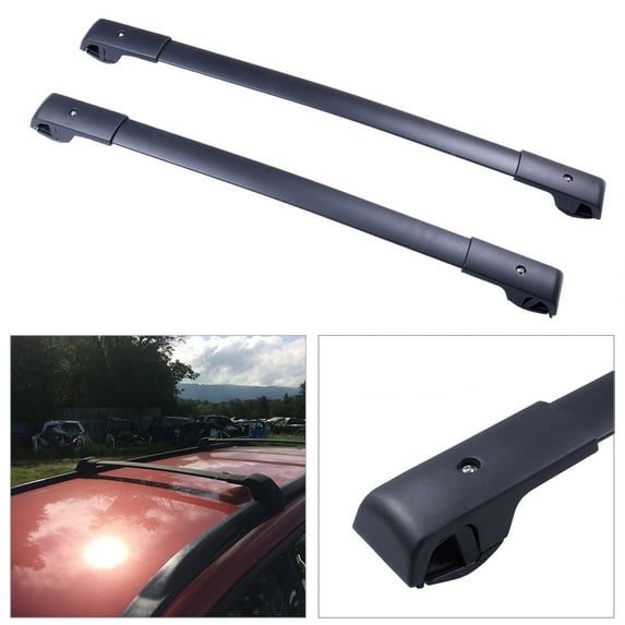 SCITOO fit for Subaru Forester 2.0L 2.5L 2014 2015 2016 2017 2018 2019 Aluminum Roof Top Cross Bar Set Rock Rack Rail
