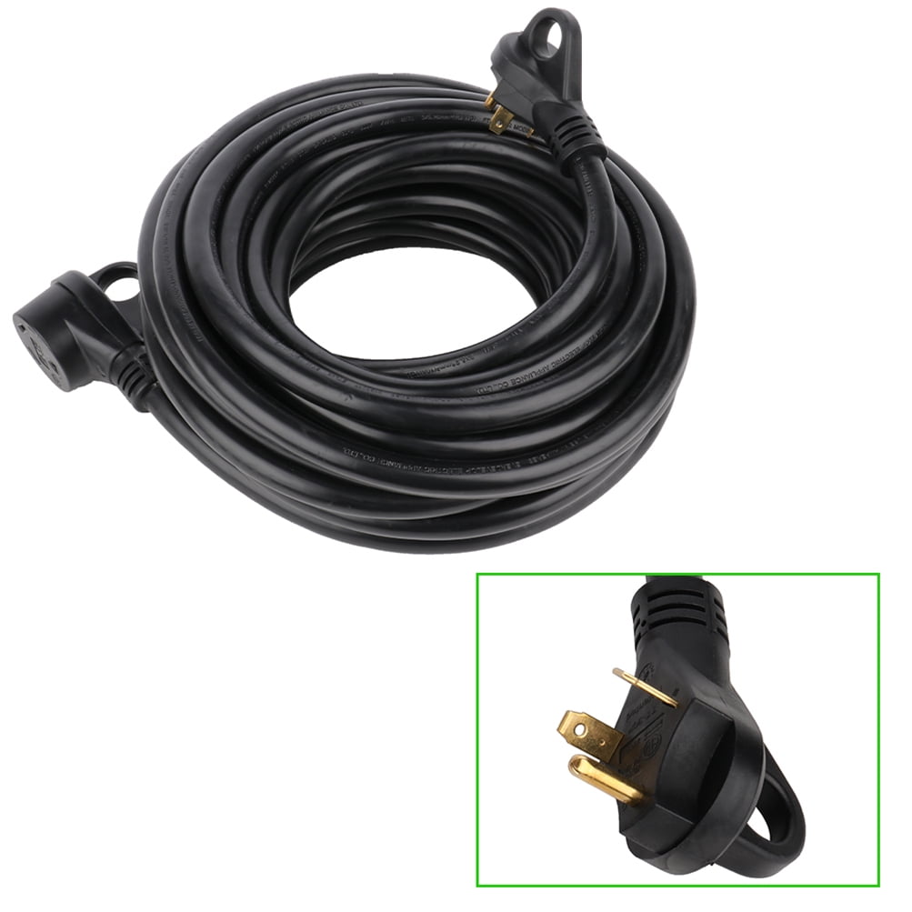 SCITOO RV Cord 50 Feet 30 Amp RV Power Extension Cord, for Trailer
