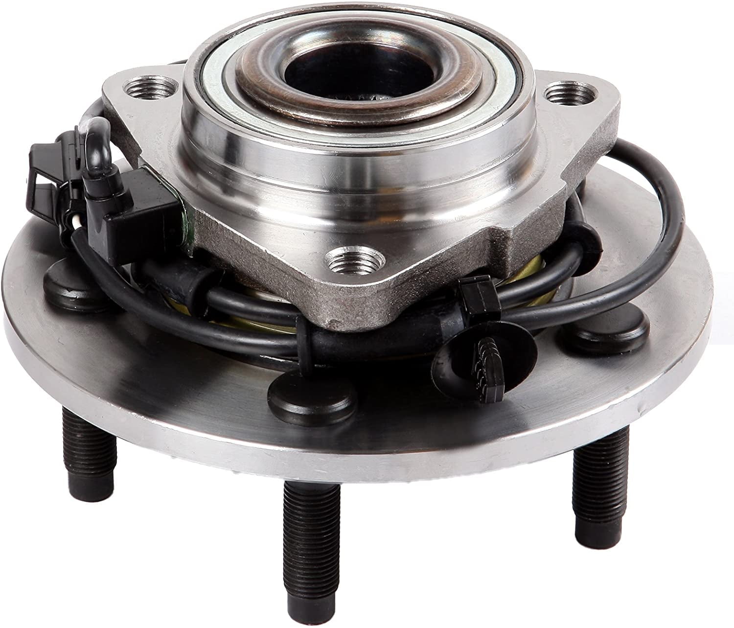 Autoround Wheel Hub And Bearing Assembly 515073 - 2 Pack For 2002-2005 Dodge Ram 1500 (Front, 5-Lug With ABS)