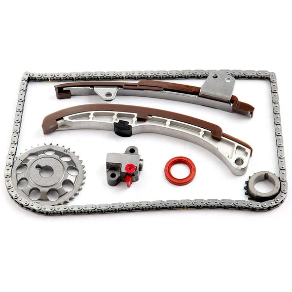 SCITOO TK2045 Timing Chain Kit fits for 2004-2013 for Toyota for Scion Prius C Yaris Echo Prius XA XB 1.5L