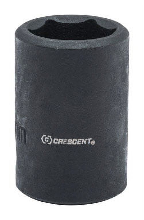Crescent Stecknuss 17 Mm – 1/2 Zoll Antrieb, 6-kant, Tief, Für Schlagschrauber Geeignet