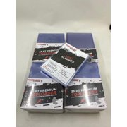 SCL Supply COMBO 3x4 35pt Premium TOPLOADERS 100 total & acid free SOFT SLEEVES 100 total