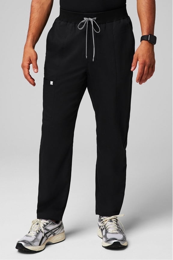 Men's Intake Scrub Pant - 4-Way Stretch, Breathable, Lightweight, Pocket-Packed, Elastic Waist (Extended Sizes Available)