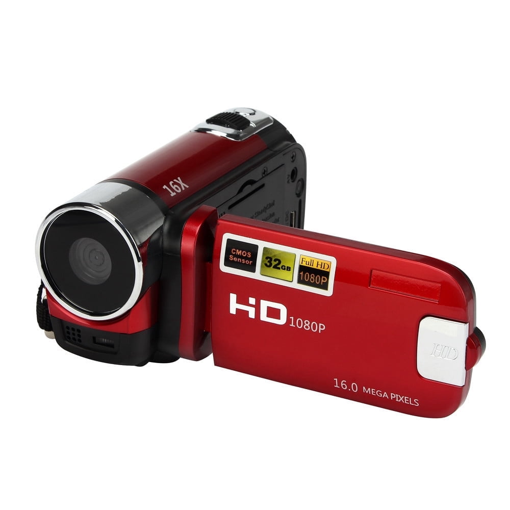 Hd Normal Camera SCNOR 1080P HD Digital Camera with 16x Zoom,270° Rotation,and LED Fill ...
