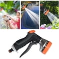 thumbnail image 1 of SCNOR 8-Pattern Adjustable Garden Hose Spray Nozzle with Lockable Trigger, Metal Reinforced for Car Washing, Pet Bathing, Watering & Cleaning, 1 of 6