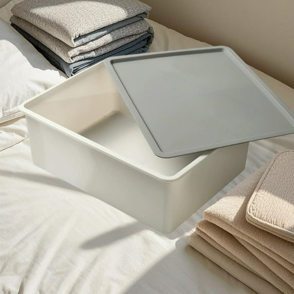 SCNOR Closet Storage Boxes Water Resistant Clothing Storage Organizer with Lids