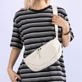 thumbnail image 1 of SCNOR Green Nylon Lightweight Crossbody Bag - Multi-Compartment with Adjustable Strap for Daily Errands/Gym, 1 of 6
