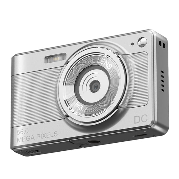 SCNOR HD Digital Cameras,16x Zoom,56MP,Autofocus Camera,2.8 inch LCD Screen,Silver
